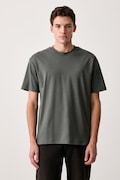 Marc O'Polo T-shirt męski bawełniany zielony 5000010171