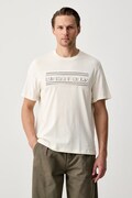 Michael Kors T-shirt męski bawełniany biały CF6535XFV4