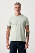 Guess T-shirt damski bawełniany turkusowy M6BI69 K6639