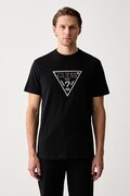 Guess T-shirt ανδρικό βαμβακερό μαύρο M6BI56 K6193