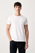 Tommy Hilfiger T-shirt męski z bawełną biały MW0MW27539