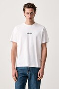 Guess Jeans T-shirt męski bawełniany biały M6BI88 K6999