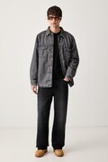 Guess Jeans T-shirt męski bawełniany czarny M6BI07 K5312