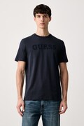Guess T-shirt ανδρικό βαμβακερό σκούρο μπλε Z6BI06 K6537
