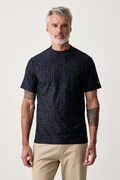 Guess t-shirt da uomo con cotone blu navy M6BI51 K6188