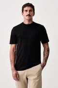 Guess T-shirt męski bawełniany czarny M6BI41 K6178