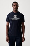 Gant T-shirt męski bawełniany granatowy 2003469