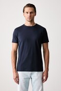 Gant T-shirt basic męski bawełniany granatowy 2003465