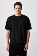Frame RELAXED POCKET TEE T-shirt bawełniany męski czarny MP26JTE008
