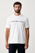 Calvin Klein Jeans T-shirt męski bawełniany z elastanem biały LV04RAB810