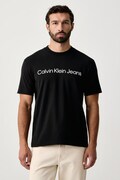 Calvin Klein Jeans T-shirt męski bawełniany z elastanem czarny LV04RAB810