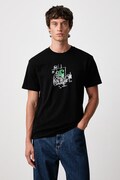Carhartt WIP Old Painter T-Shirt bawełniany męski czarny I037248
