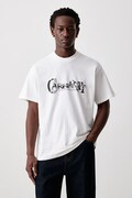 Carhartt WIP Chinsel Script T-Shirt bawełniany męski biały I037223