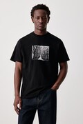 Carhartt WIP Avenue T-Shirt bawełniany męski czarny I037220