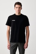 Mammut T-shirt sportowy męski bawełniany Mammut Base czarny 1017-07590