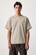 Rick Owens DRKSHDW Brad tričko bavlnené pánske béžové DU02F6254 RNP