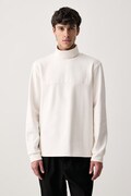 HUGO bluza męska z bawełną Derenolo beżowa 50568229