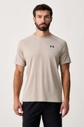 Under Armour T-shirt treningowy męski Tech Textured beżowy 1382796.204