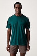 Under Armour T-shirt męski z bawełną SPORTSTYLE LEFT CHEST zielony 1326799.919