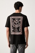 Scotch & Soda T-shirt męski bawełniany czarny 183585