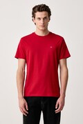 Napapijri T-shirt męski bawełniany Salis czerwony NP0A4H8DR1F1