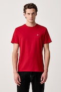 Napapijri T-shirt męski bawełniany Salis czerwony NP0A4H8DR1F1