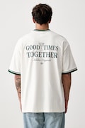 adidas Originals T-shirt męski bawełniany beżowy KW5690