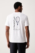 Lacoste T-shirt męski bawełniany biały TH2430