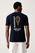 Lacoste T-shirt męski bawełniany granatowy TH2430