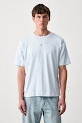 Tommy Hilfiger T-shirt męski bawełniany niebieski UM0UM03685