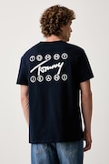 Tommy Jeans tričko pánské bavlněné námořnické modré DM0DM23598
