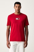 Tommy Hilfiger t-shirt da uomo in cotone rossa MW0MW44882