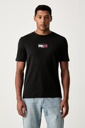 Tommy Hilfiger T-shirt męski bawełniany czarny MW0MW44882