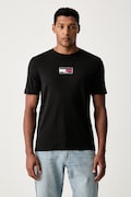 Tommy Hilfiger T-shirt męski bawełniany czarny MW0MW44882