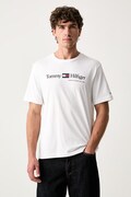 Tommy Hilfiger tričko pánske bavlnené biele MW0MW44875