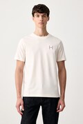 Tommy Hilfiger t-shirt ανδρικό βαμβακερό μπεζ MW0MW44917
