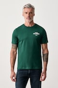 Tommy Hilfiger t-shirt ανδρικό βαμβακερό πράσινο MW0MW44878