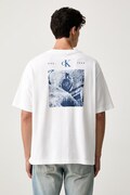 Calvin Klein Jeans T-shirt męski bawełniany biały LV04RH803G
