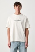 Calvin Klein Jeans T-shirt męski bawełniany beżowy LV04RH800G