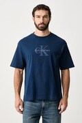Calvin Klein Jeans T-shirt męski bawełniany granatowy LV04RH800G