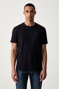 Armani Exchange tricou pentru bărbați din bumbac bleumarin XM003079 AF10356