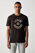 Armani Exchange T-shirt męski bawełniany brązowy XM003074 AF10362