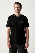Armani Exchange T-shirt męski bawełniany czarny XM003033 AF10356