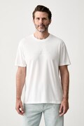Armani Exchange tričko pánske bavlnené biele XM003031 AF10356