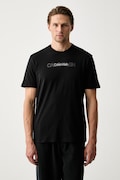 Calvin Klein T-shirt męski bawełniany czarny LV04LH802G