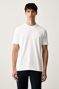 Paul&Shark T-shirt męski bawełniany biały 16311601