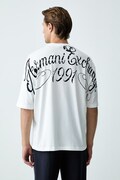 Armani Exchange férfi pamut póló fehér XM003559 AF10358