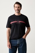 Armani Exchange T-shirt męski bawełniany szary XM003103 AF10356