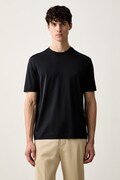 Emporio Armani T-shirt męski bawełniany granatowy EM006779 AF28078