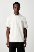 Fred Perry T-shirt bawełniany męski beżowy M8679